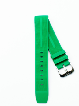 Pulseira de Borracha Verde com Fivela em Aço TAG Heuer - BT0745