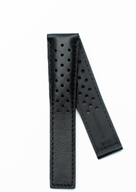 Pulseira de Couro Preta sem Fecho TAG Heuer - FC6486