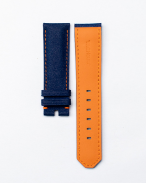 Pulseira de Couro Azul sem Fivela TAG Heuer - FC8243/0