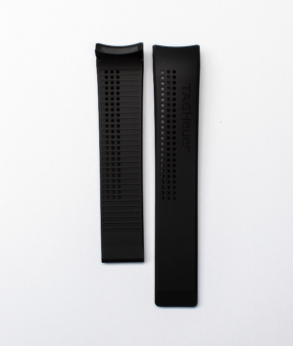 Pulseira de Borracha Preta sem Fecho TAG Heuer - FT6014