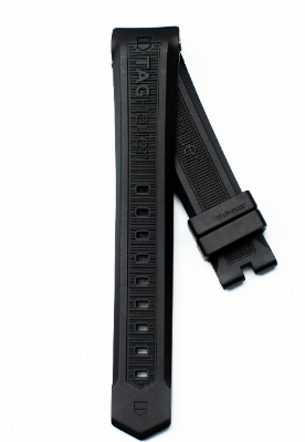 Pulseira de Borracha Preta sem Fivela TAG Heuer - FT8011