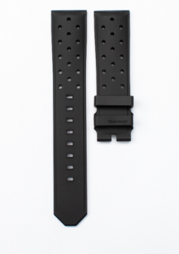 Pulseira de Borracha Preta sem Fivela TAG Heuer - FT8024