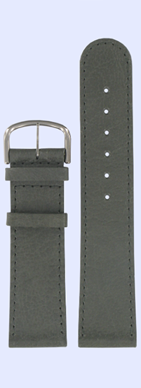 Pulseira de Couro Cinza com Fecho em Aço Tissot - T600013618