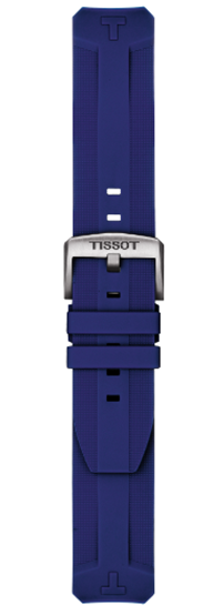 Pulseira em Silicone Azul com Fecho de Titânio Tissot - T603040932